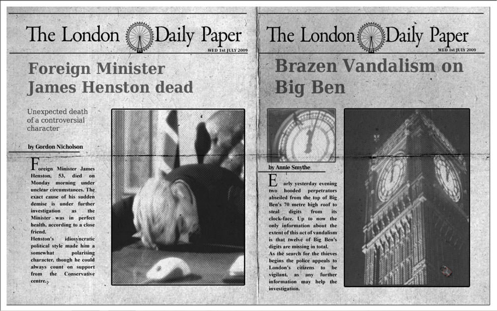 Katso lähemmin 15 Days: newspaper