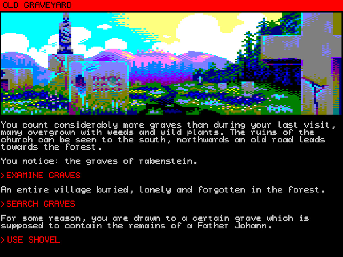 Katso lähemmin The Curse of Rabenstein: graves
