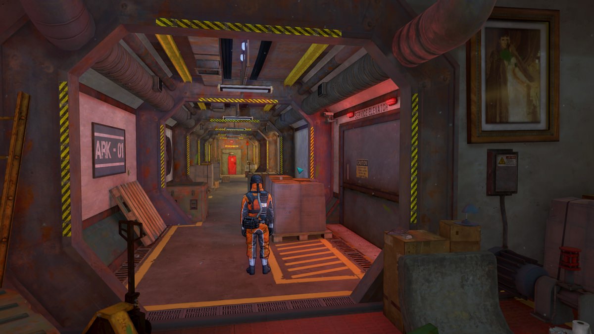 Katso lähemmin The Descendant: corridor