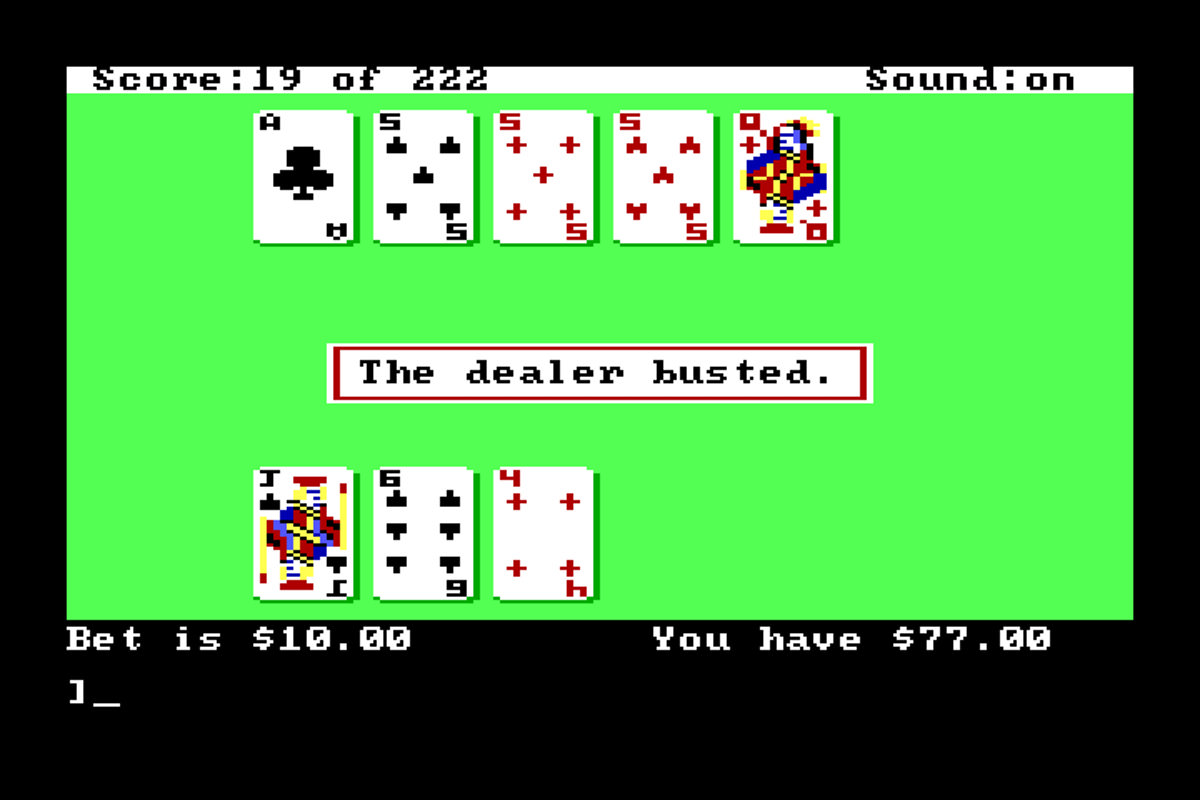 Katso lähemmin Leisure Suit Larry 1: Blackjack