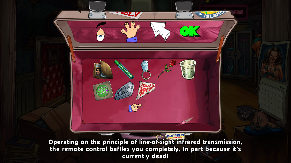 Katso lähemmin Leisure Suit Larry: Reloaded: Inventory