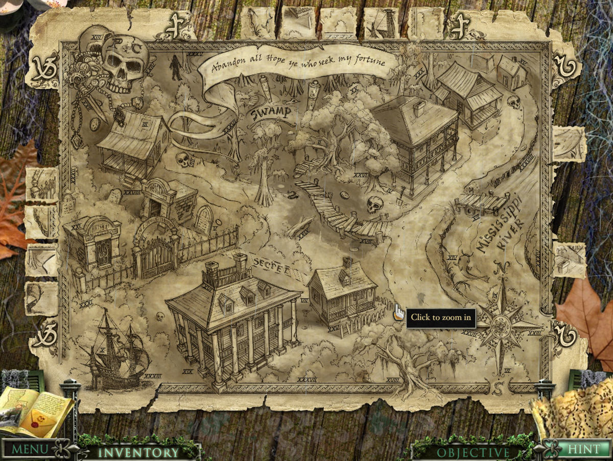 Katso lähemmin Mystery Case Files 13th Skull: Map