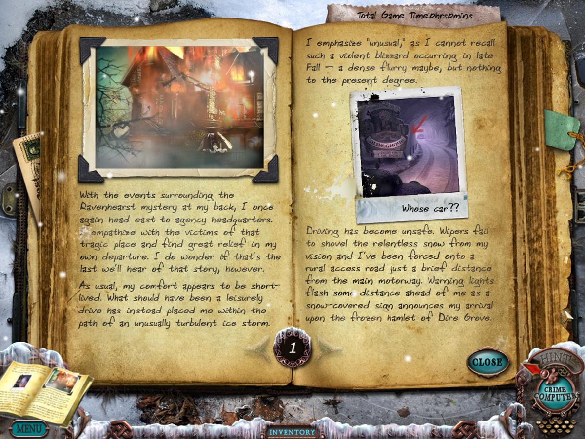 Katso lähemmin Dire Grove Collector's Edition: Journal