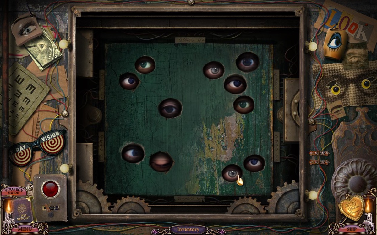 Katso lähemmin Mystery Case Files: Escape from Ravenhurst Collector's Edition: eye puzzle