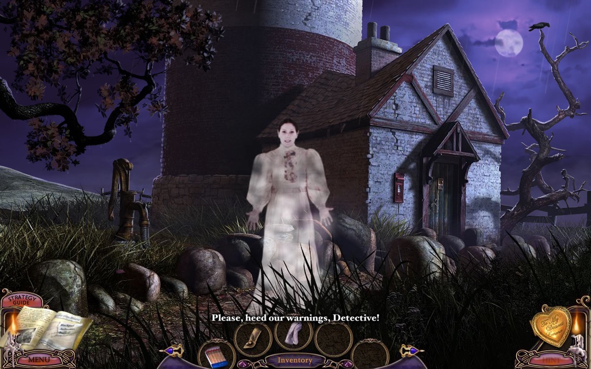 Katso lähemmin Mystery Case Files: Escape from Ravenhurst Collector's Edition: warning