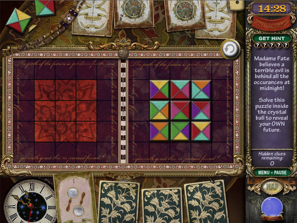 Katso lähemmin Mystery Case Files Madame Fate: end_puzzle