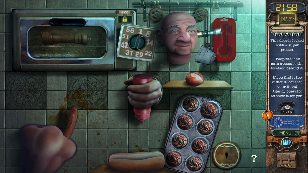 Katso lähemmin Mystery Case Files: Rewind Collector's Edition: Lock mechanism