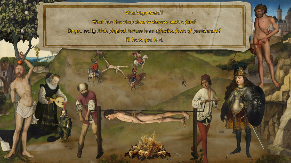 Katso lähemmin Procession to Calvary: Dialogue