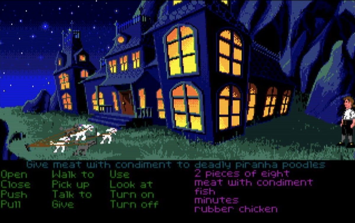 Katso lähemmin Secret of Monkey Island: poodles