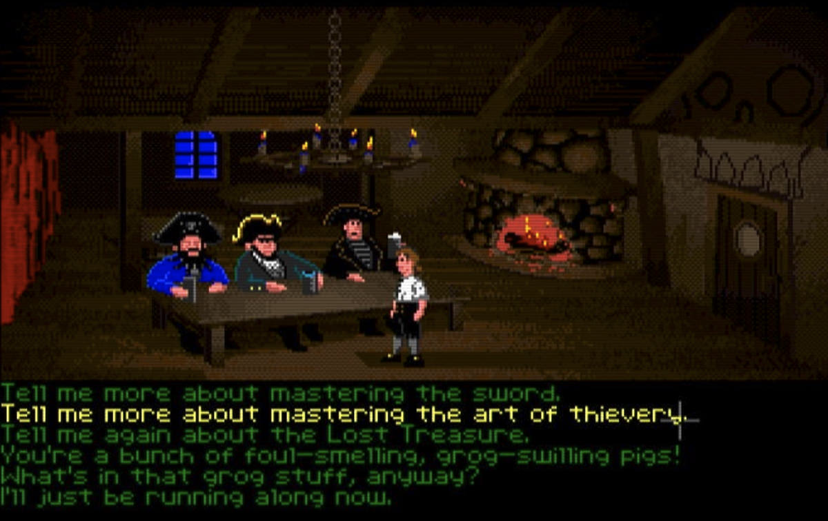 Katso lähemmin Secret of Monkey Island Three: tasks