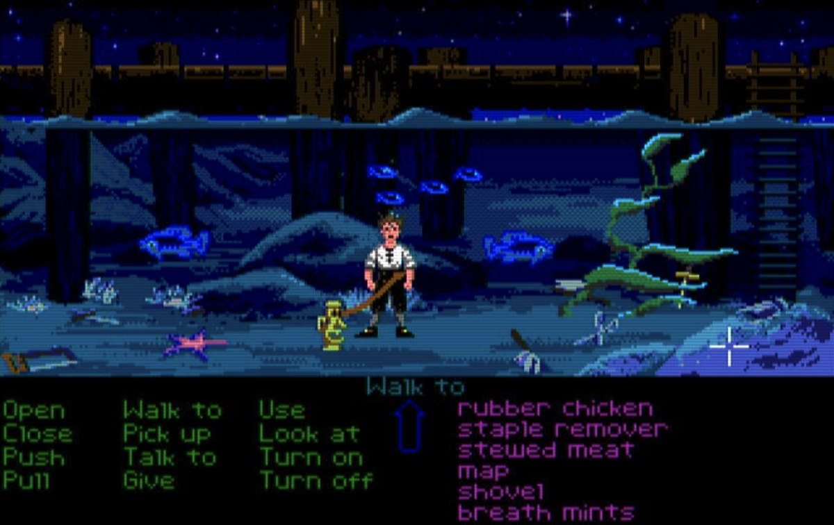 Katso lähemmin Secret of Monkey Island: under water