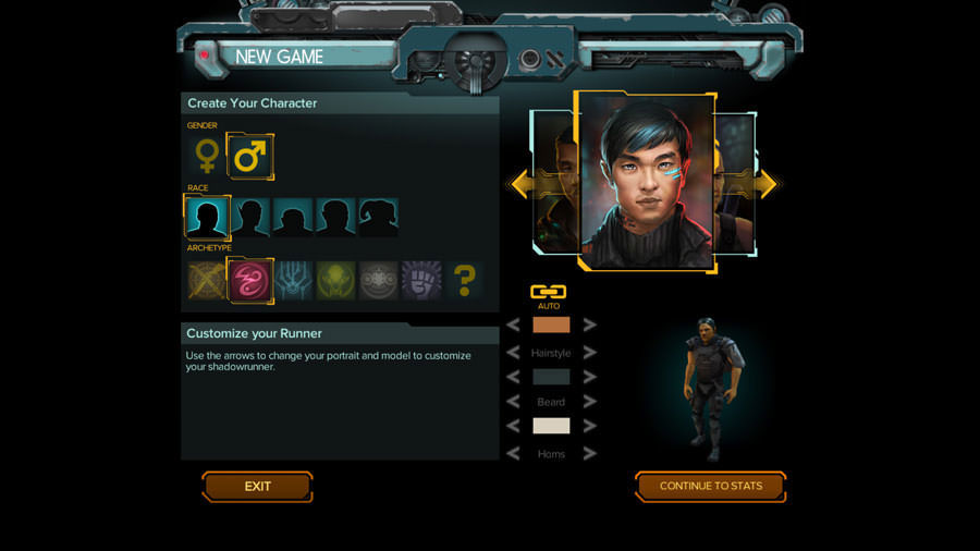 Katso lähemmin Shadowrun Hong Kong: character editor