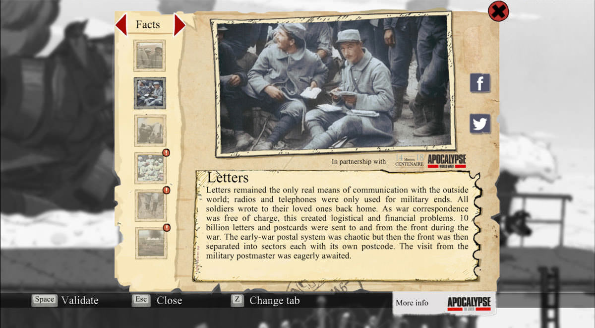 Katso lähemmin Valiant Hearts: letters from home